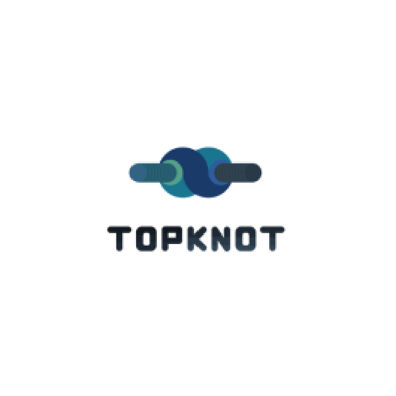 logo of topknot, dubai